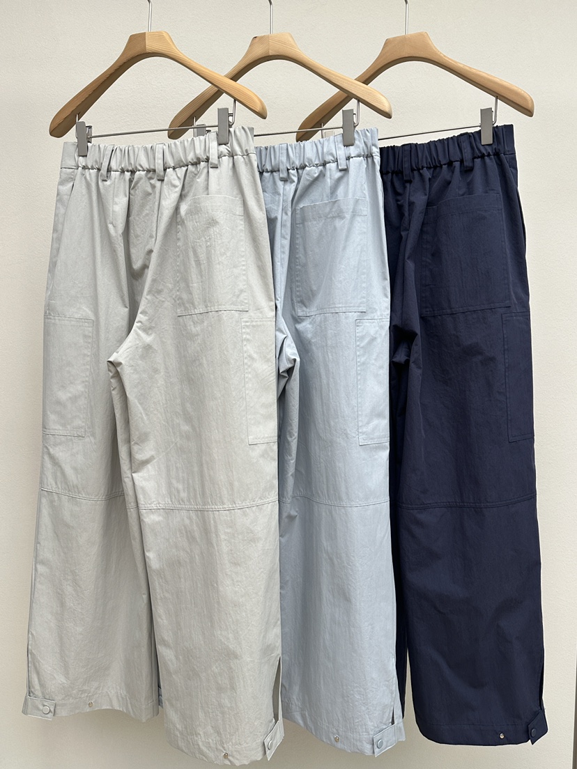 EFFERVESCENT韓國直郵女士新品熱賣推薦真品休閑休閑褲褶皺evc/effervescent休閑褲