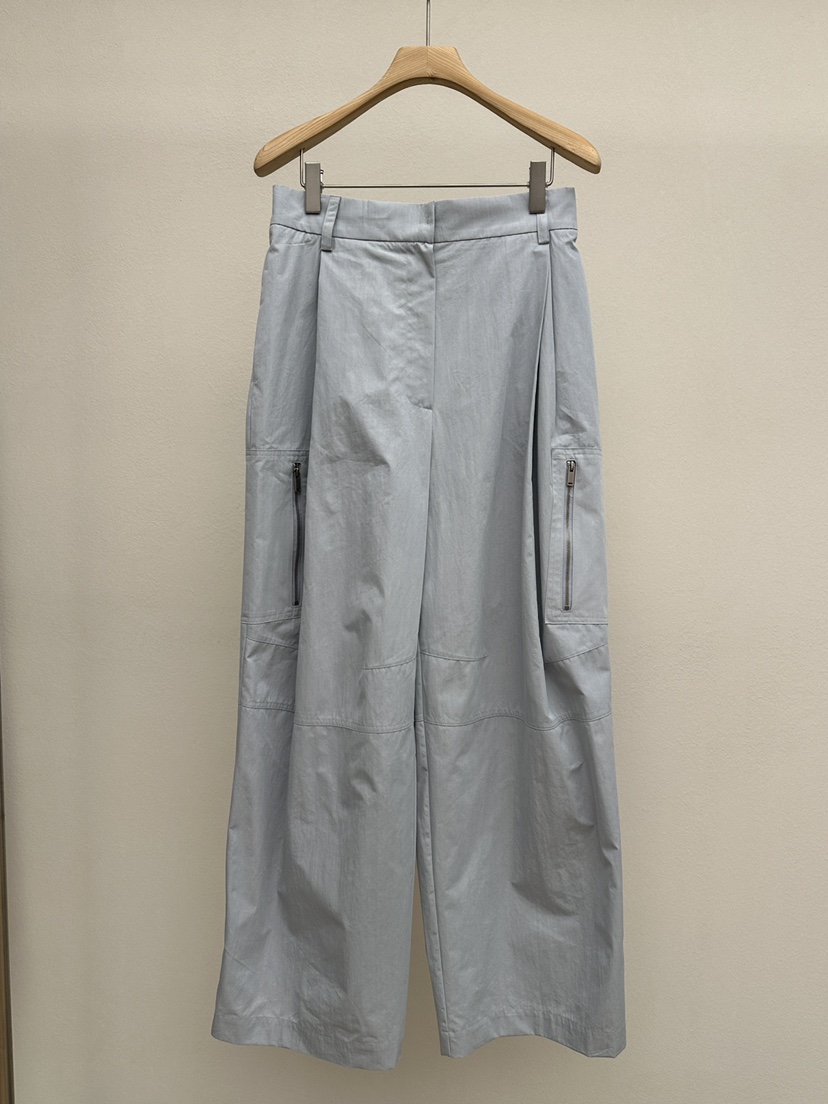 EFFERVESCENT韓國直郵女士新品熱賣推薦真品休閑休閑褲褶皺evc/effervescent休閑褲圖色2