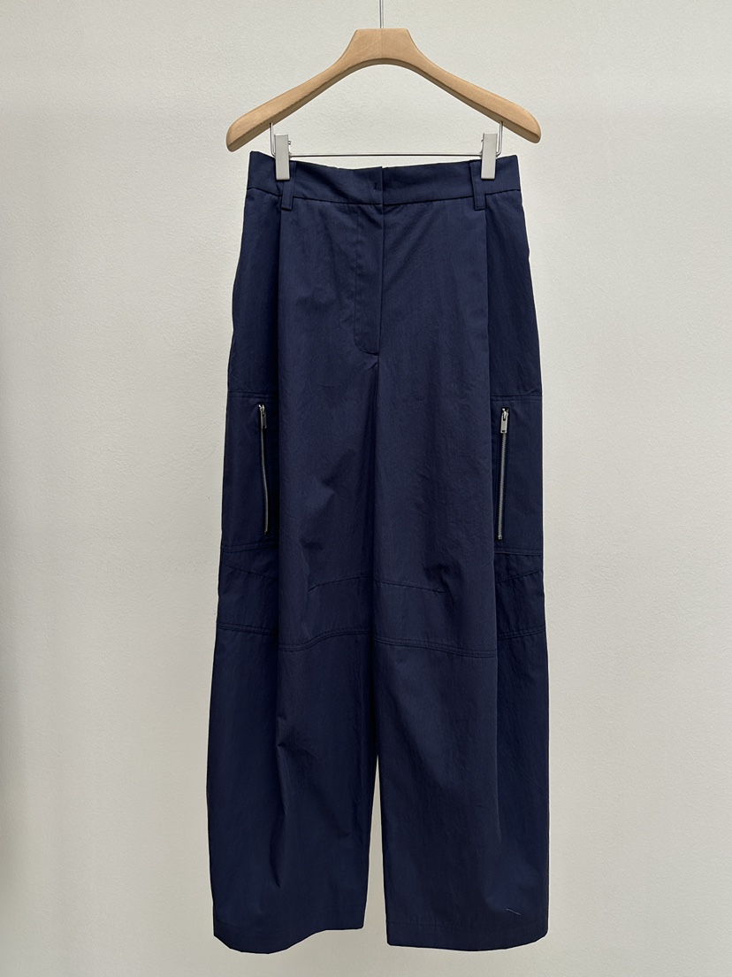 EFFERVESCENT韓國直郵女士新品熱賣推薦真品休閑休閑褲褶皺evc/effervescent休閑褲圖色3