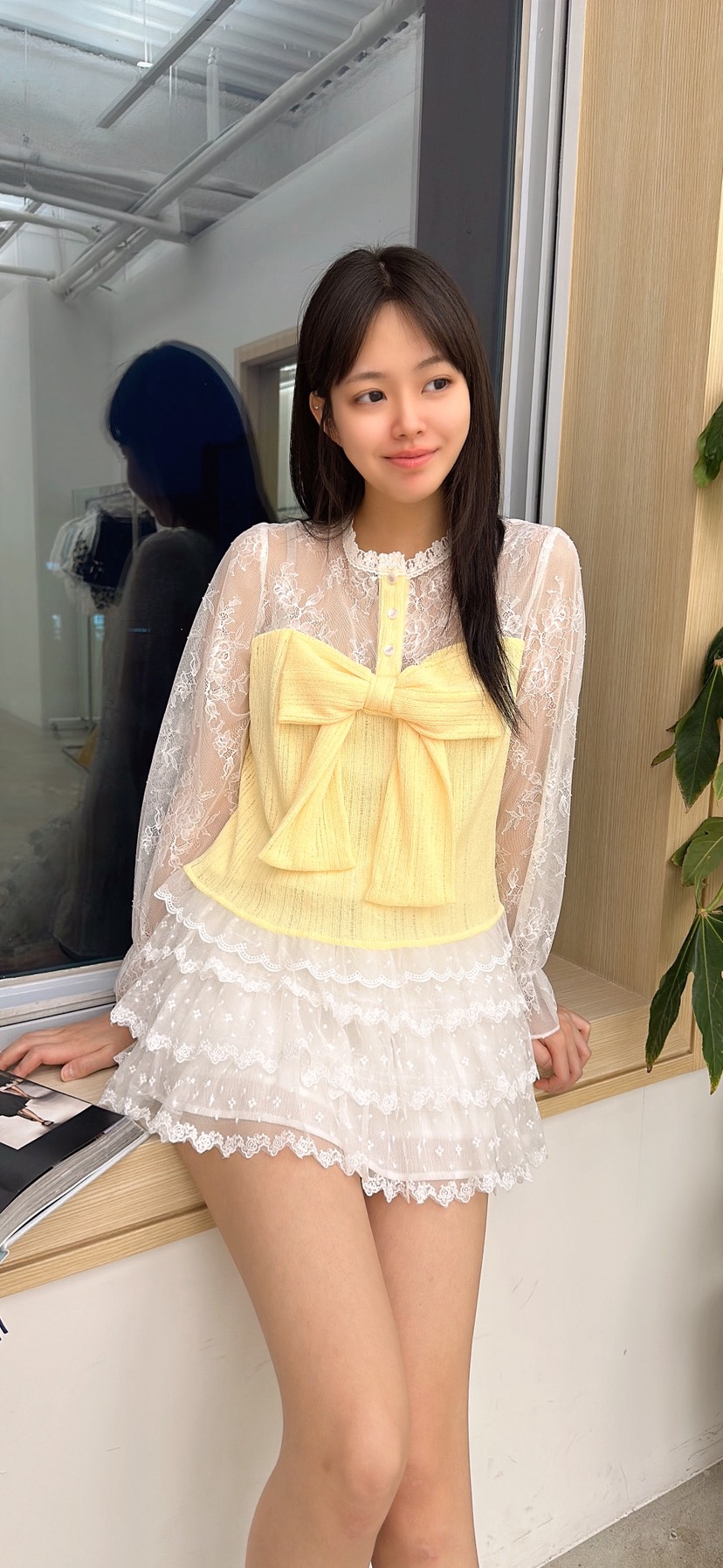 YARD東大門代購女士新品人氣熱賣真品休閑推薦襯衫蕾絲衫YARD襯衫/蕾絲衫