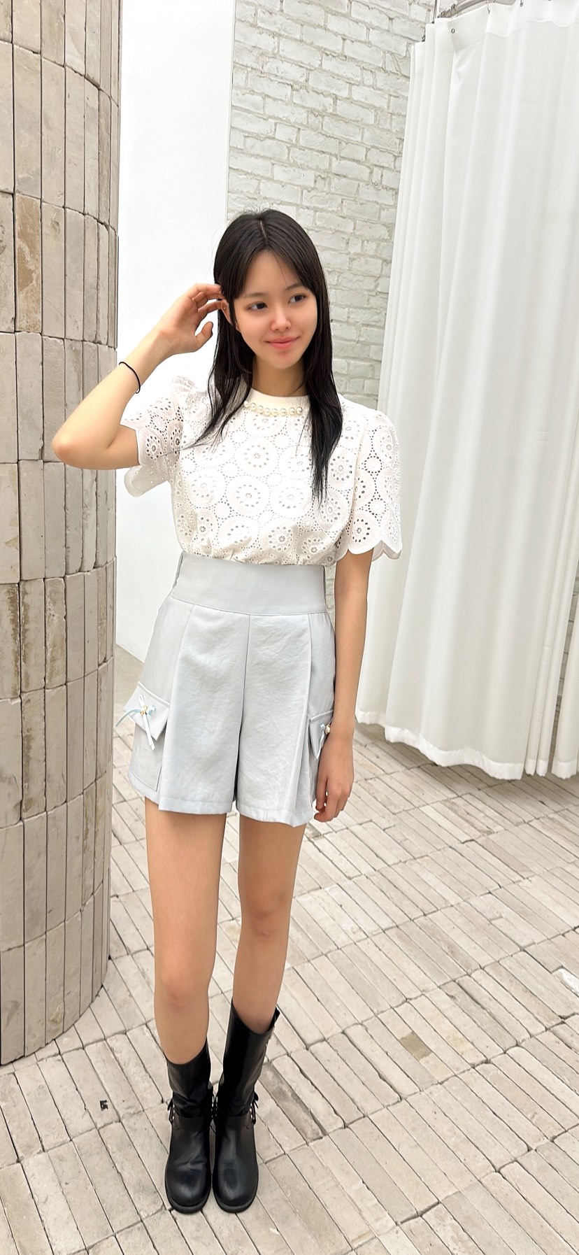 YARD韓國直郵女士新品職業26春夏真品推薦時尚休閑短褲口袋YARD短褲