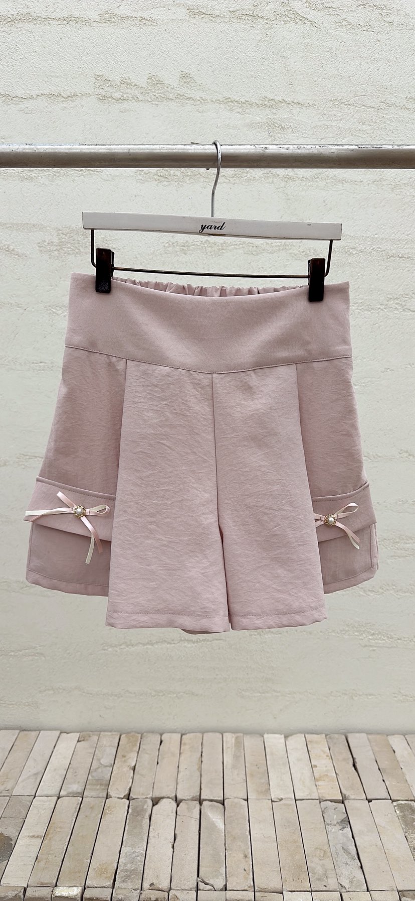 YARD韓國直郵女士新品職業26春夏真品推薦時尚休閑短褲口袋YARD短褲圖色2