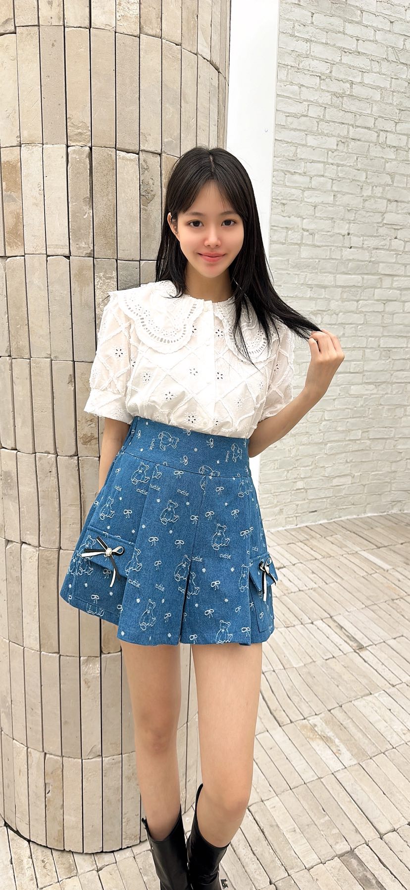 YARD韓國直郵女士新款休閑時尚真品熱賣職業推薦短褲口袋YARD短褲