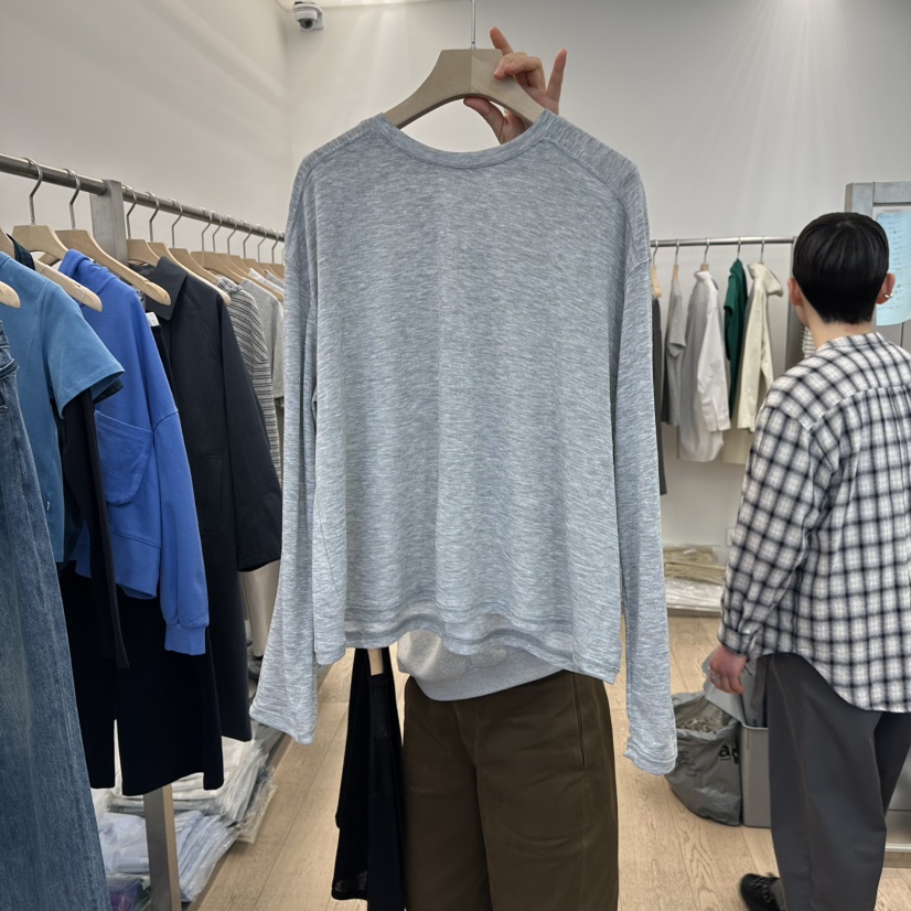 LTMS韓國直郵女士新品職業人氣推薦26春夏熱賣休閑長袖T恤LTMS長袖T恤圖色3