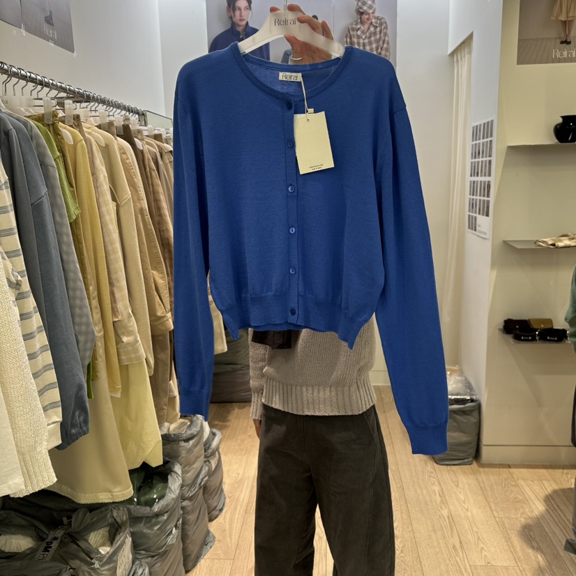 REIRAI韓國直郵女裝新品時尚推薦人氣26春夏真品針織衫開衫Reirai針織衫圖色2