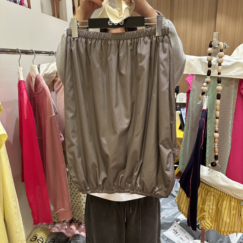 E/E/E韓國直郵女士新品推薦真品26春夏人氣半身裙中短裙E/E/E半身裙/中短裙圖色2