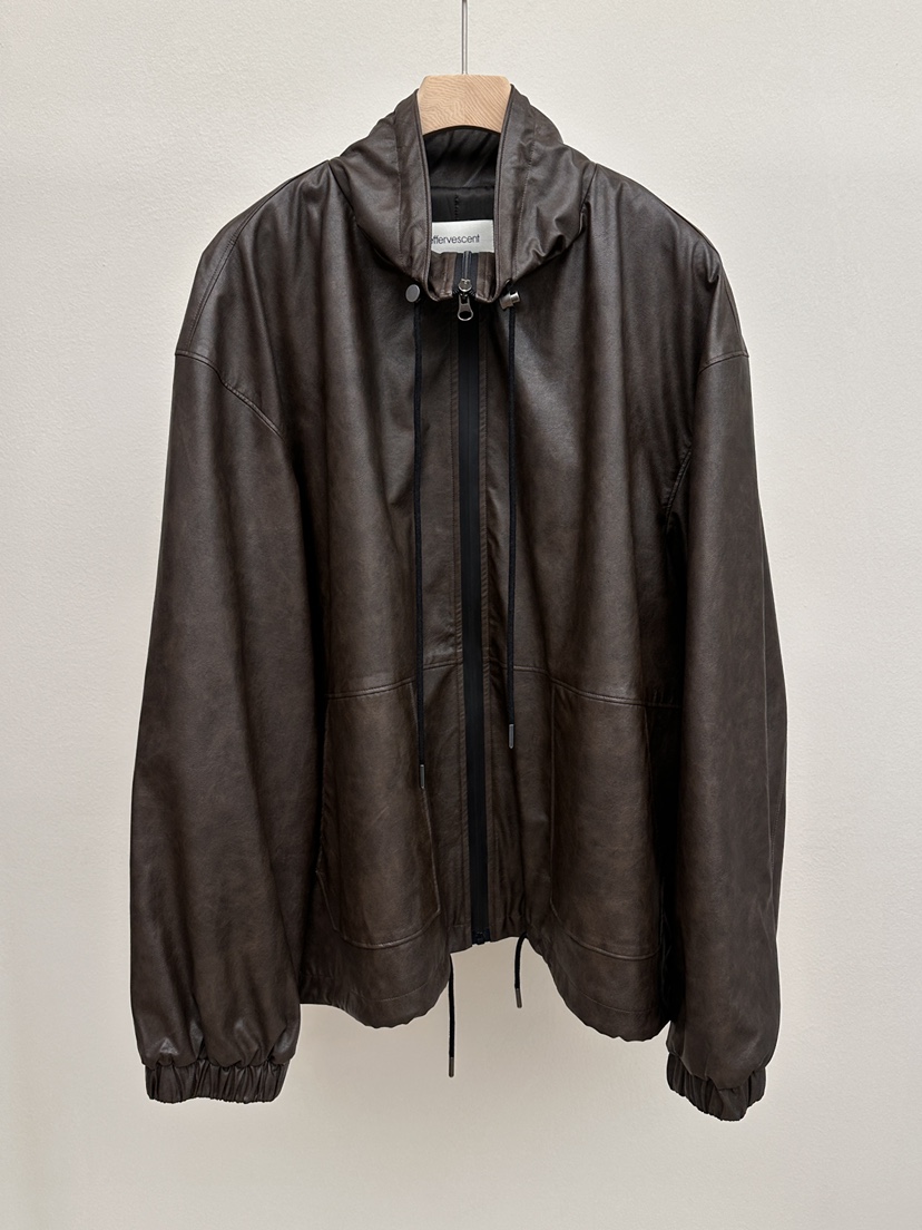 EFFERVESCENT東大門直郵女裝新品休閑26春夏人氣職業夾克evc/effervescent夾克圖色1棕色