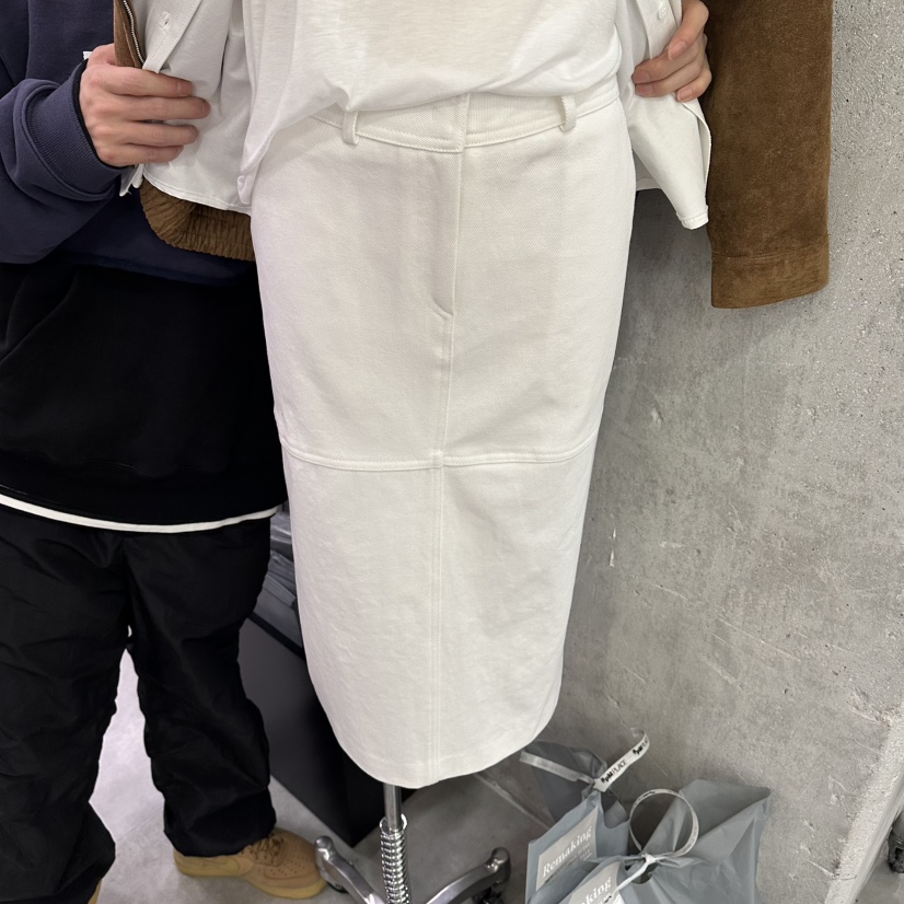 URBANSTORY/REMAKING韓國代購女士新品職業半身裙中短裙口袋Remaking/URBANSTORY半身裙/中短裙圖色1