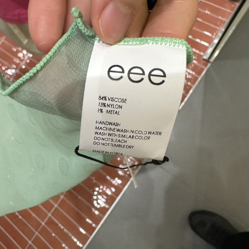 E/E/E韓國直郵女士新款熱賣休閑職業26春夏圍巾披肩圍巾E/E/E圍巾/披肩