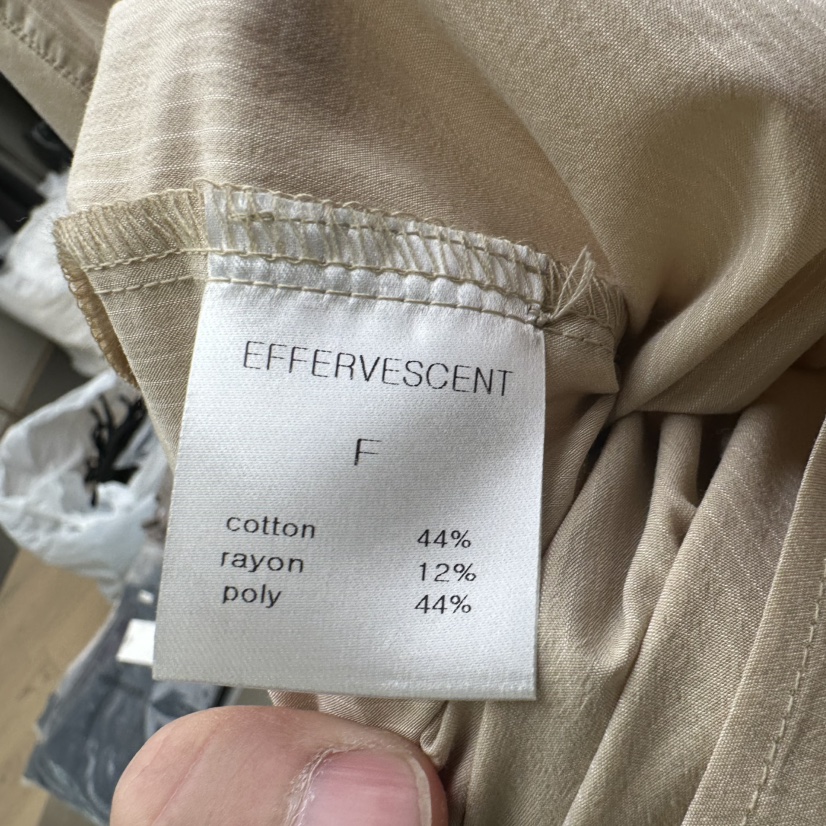 EFFERVESCENT東大門代購女裝新品真品熱賣襯衫蕾絲衫含腰繩evc/effervescent襯衫/蕾絲衫