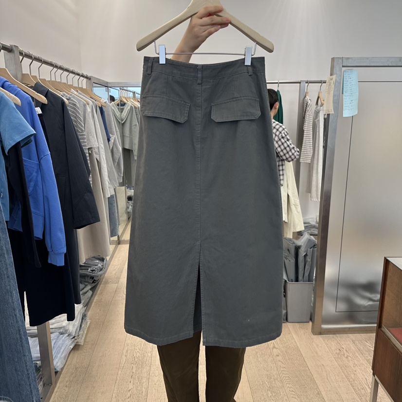 LTMS東大門代購女裝新品休閑人氣26春夏職業時尚推薦長裙LTMS長裙