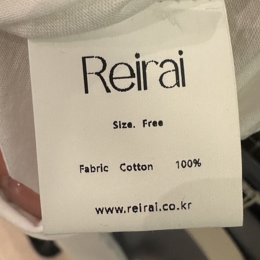 REIRAI韓國代購女士新品推薦熱賣26春夏休閑人氣時尚長袖T恤Reirai長袖T恤