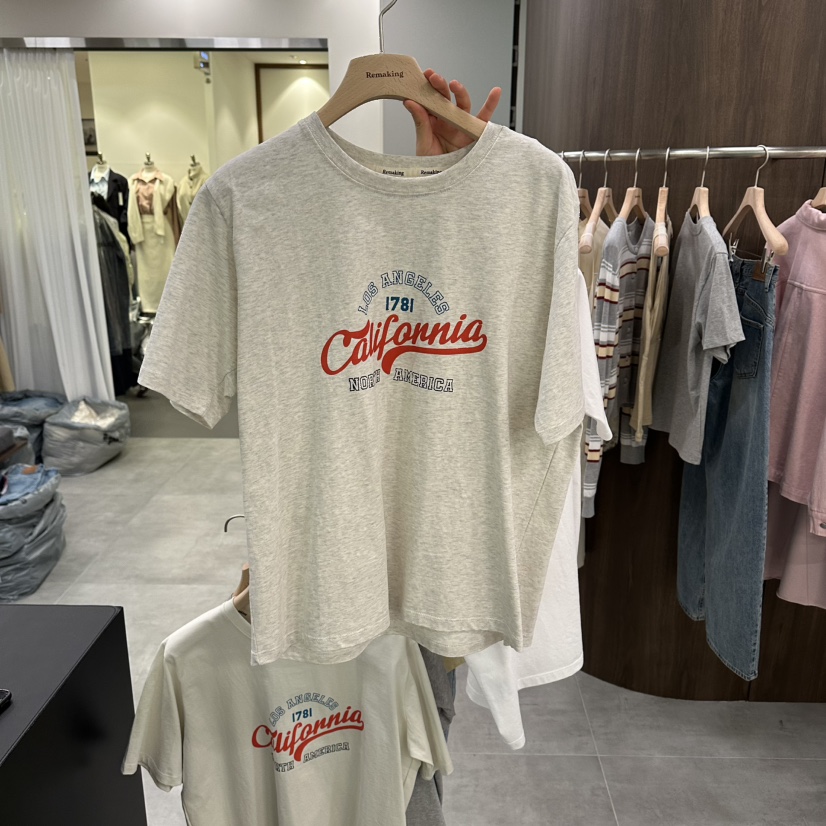 URBANSTORY/REMAKING韓國直郵女士新品真品熱賣職業休閑T恤Remaking/URBANSTORYT恤圖色2