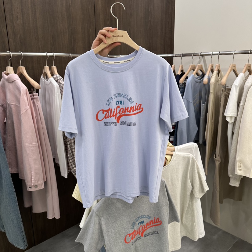 URBANSTORY/REMAKING韓國直郵女士新品真品熱賣職業休閑T恤Remaking/URBANSTORYT恤圖色5