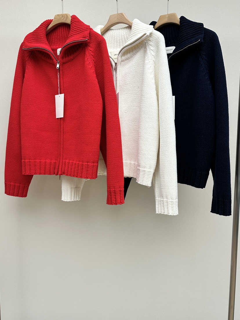 EFFERVESCENT韓國代購女士新品真品人氣熱賣毛衣拉鏈棉質evc/effervescent毛衣