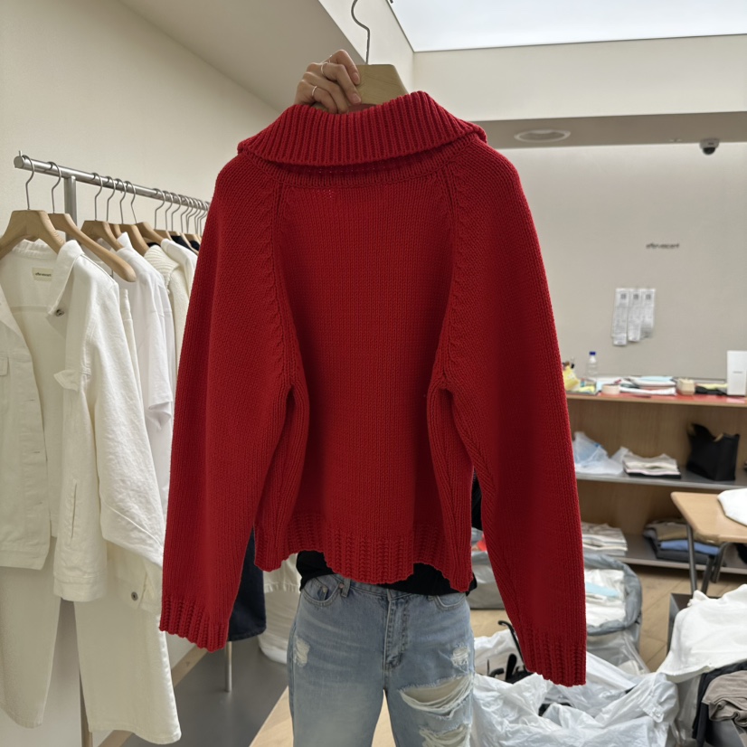 EFFERVESCENT韓國代購女士新品真品人氣熱賣毛衣拉鏈棉質evc/effervescent毛衣