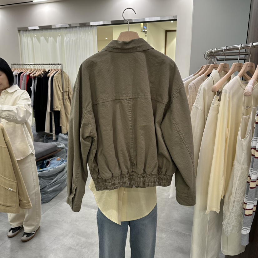 URBANSTORY/REMAKING東大門實拍女士新款26春夏休閑夾克Remaking/URBANSTORY夾克