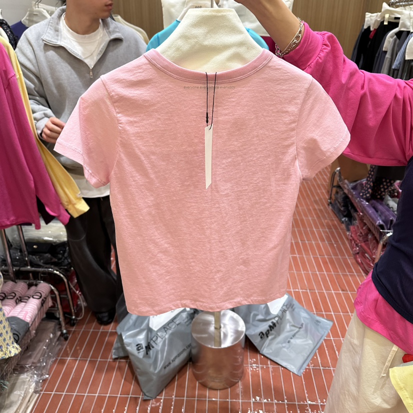 E/E/E東大門實拍女裝新品人氣熱賣休閑職業時尚推薦T恤E/E/ET恤