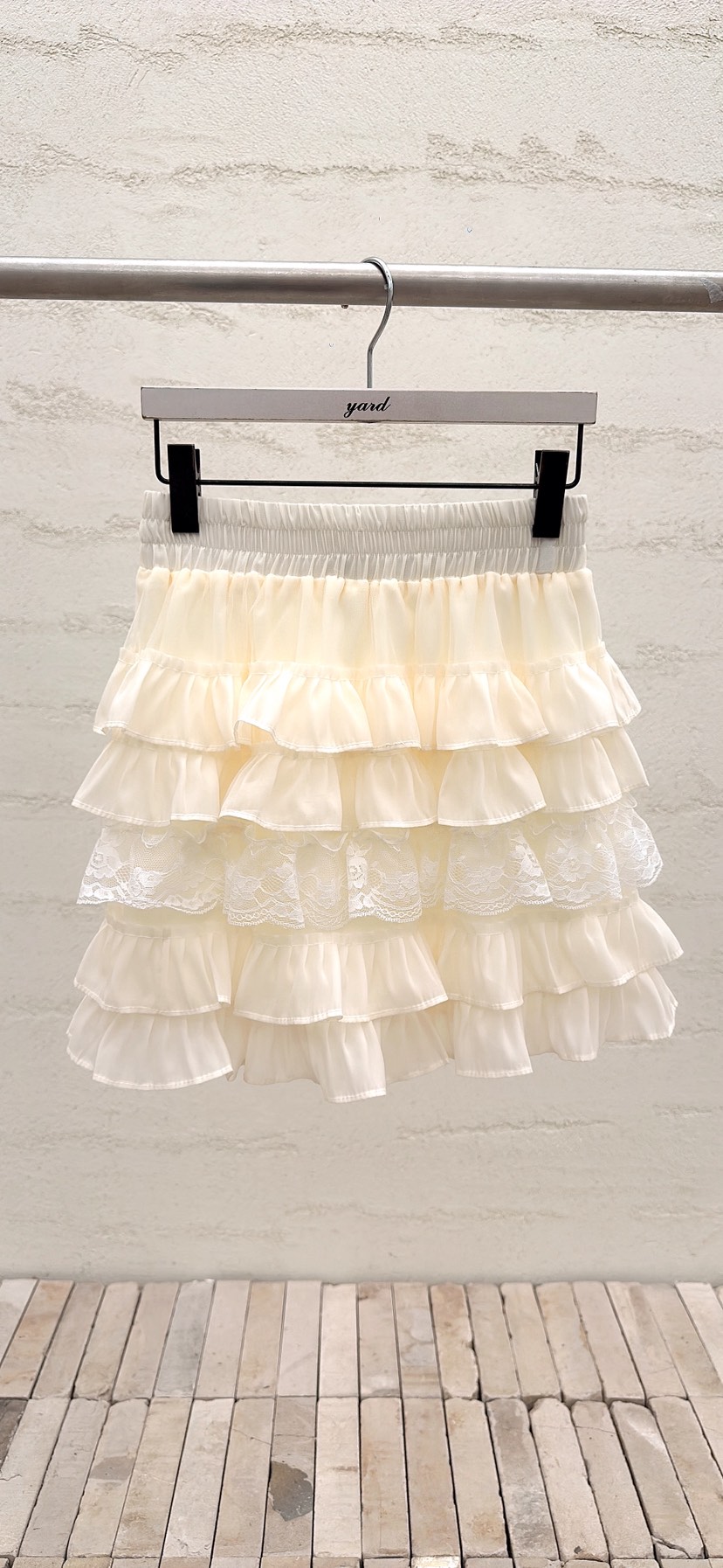 YARD韓國代購女裝新品人氣26春夏時尚熱賣半身裙中短裙雪紡YARD半身裙/中短裙