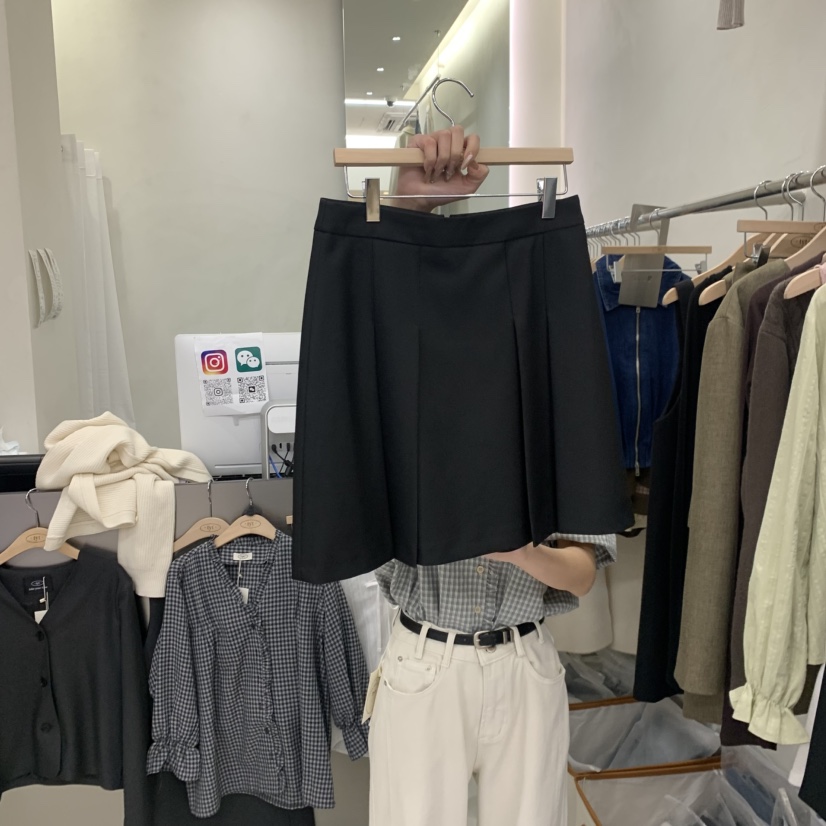 TAKE YOUE TIME韓國代購女士新款熱賣人氣休閑26春夏短裙TAKE YOUE TIME短裙圖色1