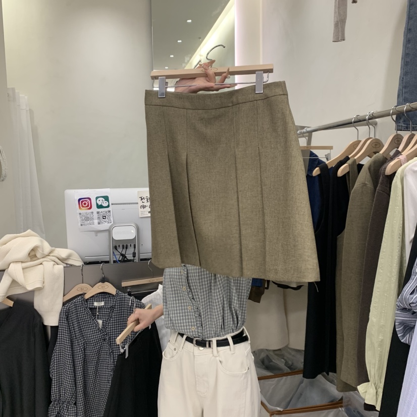 TAKE YOUE TIME韓國代購女士新款熱賣人氣休閑26春夏短裙TAKE YOUE TIME短裙圖色2