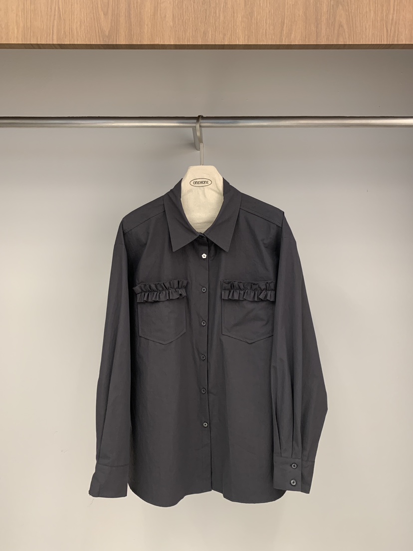 ONE MONE東大門實拍女裝新品26春夏時尚職業真品襯衫蕾絲衫ONE MONE襯衫/蕾絲衫圖色4