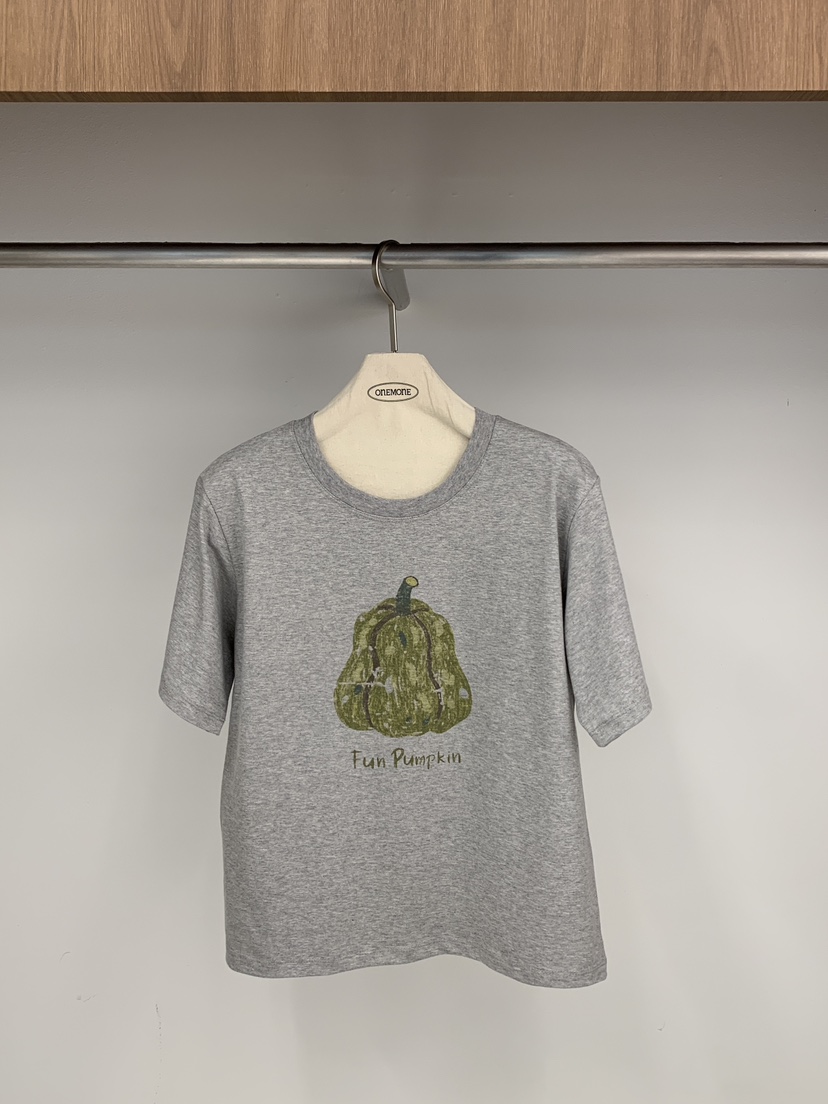 ONE MONE東大門實拍女士新品人氣時尚推薦熱賣休閑T恤口袋ONE MONET恤圖色3