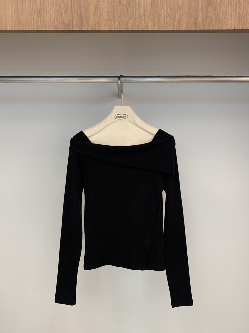 ONE MONE東大門直郵女裝新款休閑時尚真品26春夏長袖T恤ONE MONE長袖T恤圖色4