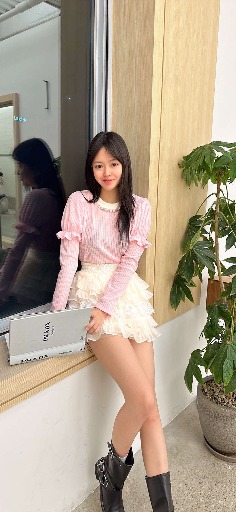 YARD韓國直郵女裝新款26春夏真品熱賣職業休閑人氣長袖T恤YARD長袖T恤