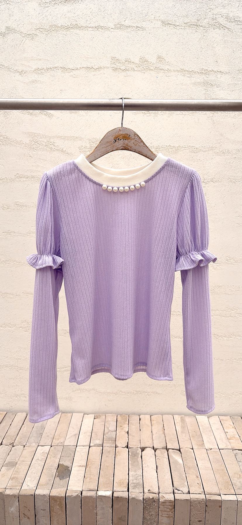 YARD韓國直郵女裝新款26春夏真品熱賣職業休閑人氣長袖T恤YARD長袖T恤圖色3