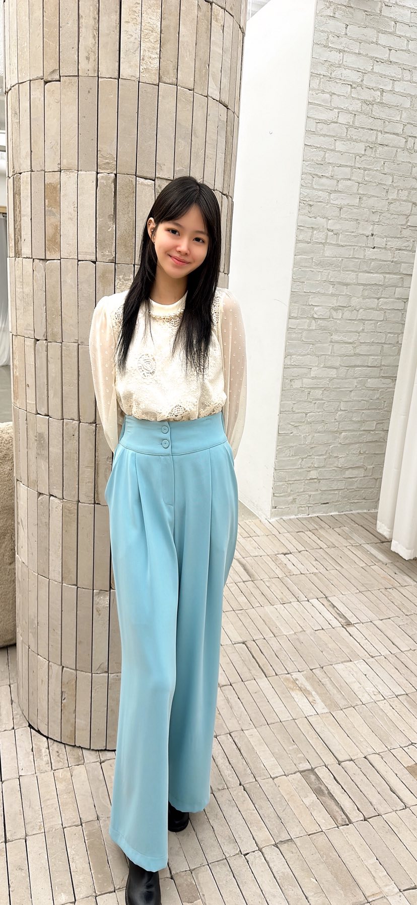 YARD東大門代購女士新款熱賣人氣真品休閑職業休閑褲紐扣YARD休閑褲