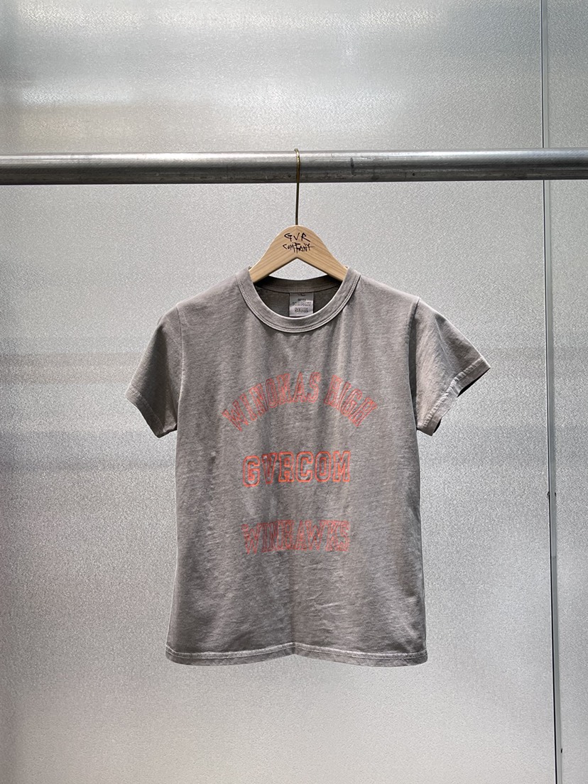 GVR COMPANY/RAWOO韓國代購女裝新品推薦休閑熱賣T恤水洗GVR COMPANY/RAWOOT恤圖色1