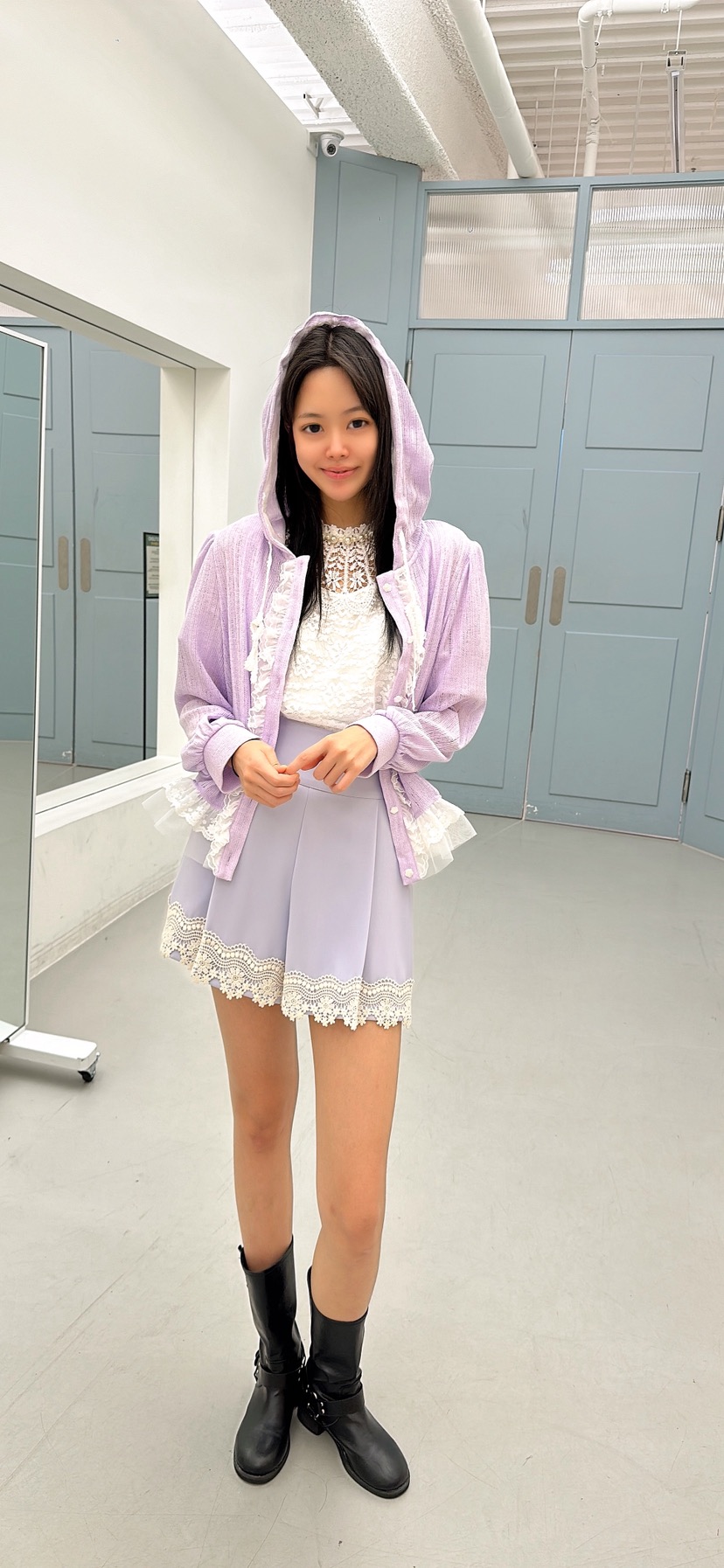 YARD東大門代購女裝新品26春夏時尚真品休閑推薦襯衫蕾絲衫YARD襯衫/蕾絲衫