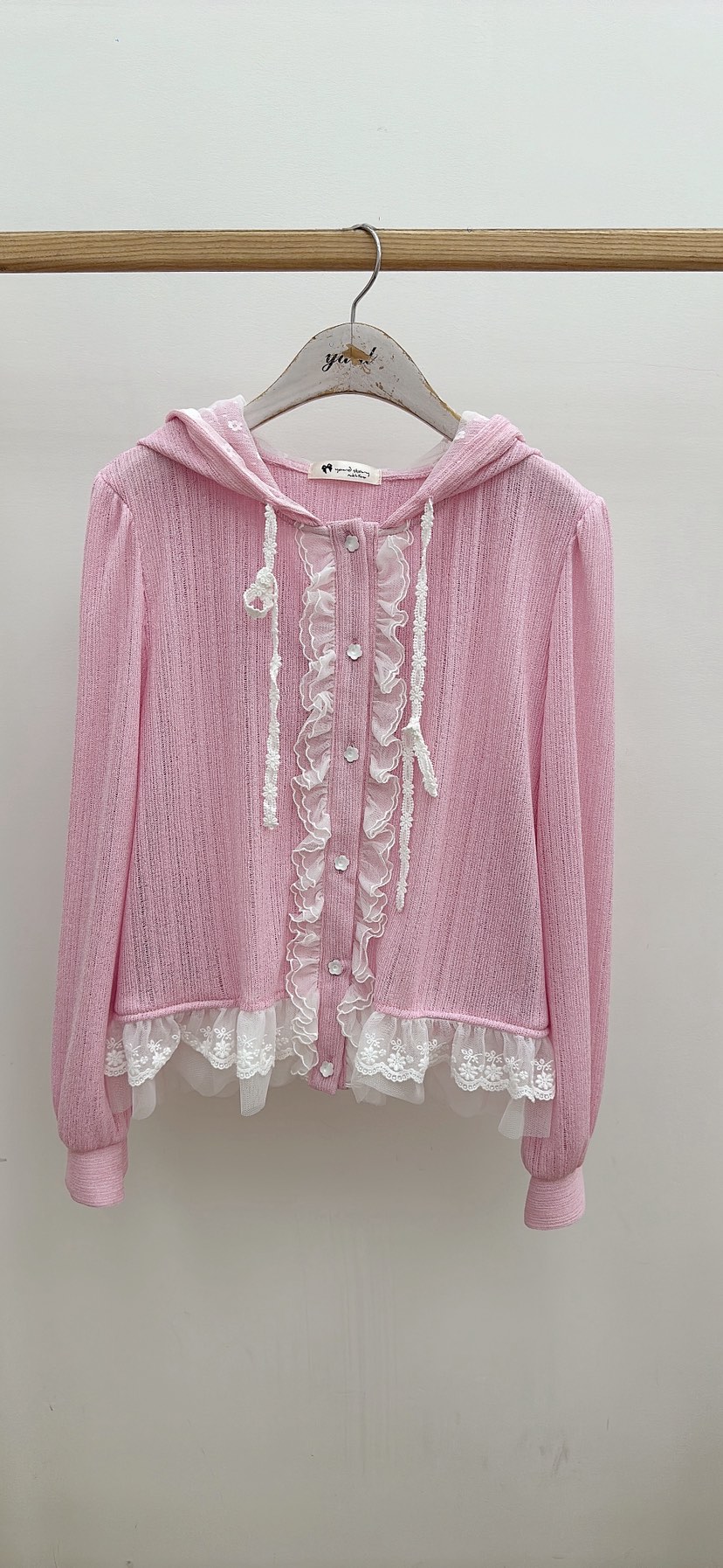 YARD東大門代購女裝新品26春夏時尚真品休閑推薦襯衫蕾絲衫YARD襯衫/蕾絲衫圖色1