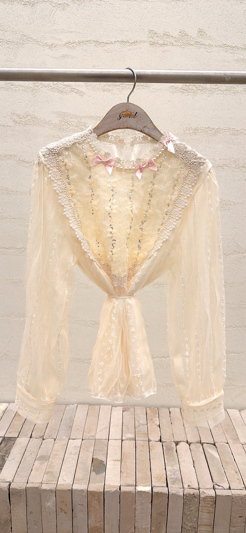 YARD東大門代購女士新品真品人氣熱賣推薦26春夏襯衫蕾絲衫YARD襯衫/蕾絲衫圖色2