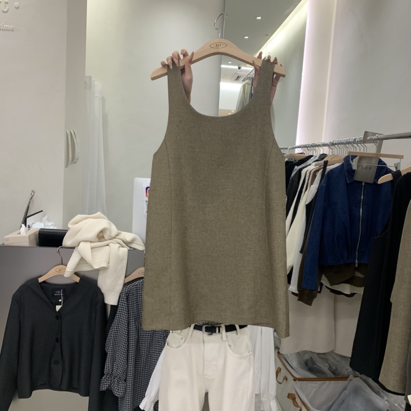 TAKE YOUE TIME東大門實拍女士新品時尚職業休閑連衣裙TAKE YOUE TIME連衣裙圖色2