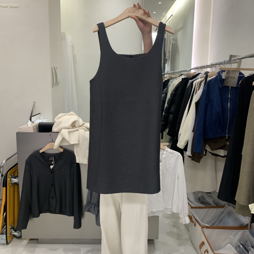 TAKE YOUE TIME東大門實拍女士新品時尚職業休閑連衣裙TAKE YOUE TIME連衣裙圖色3