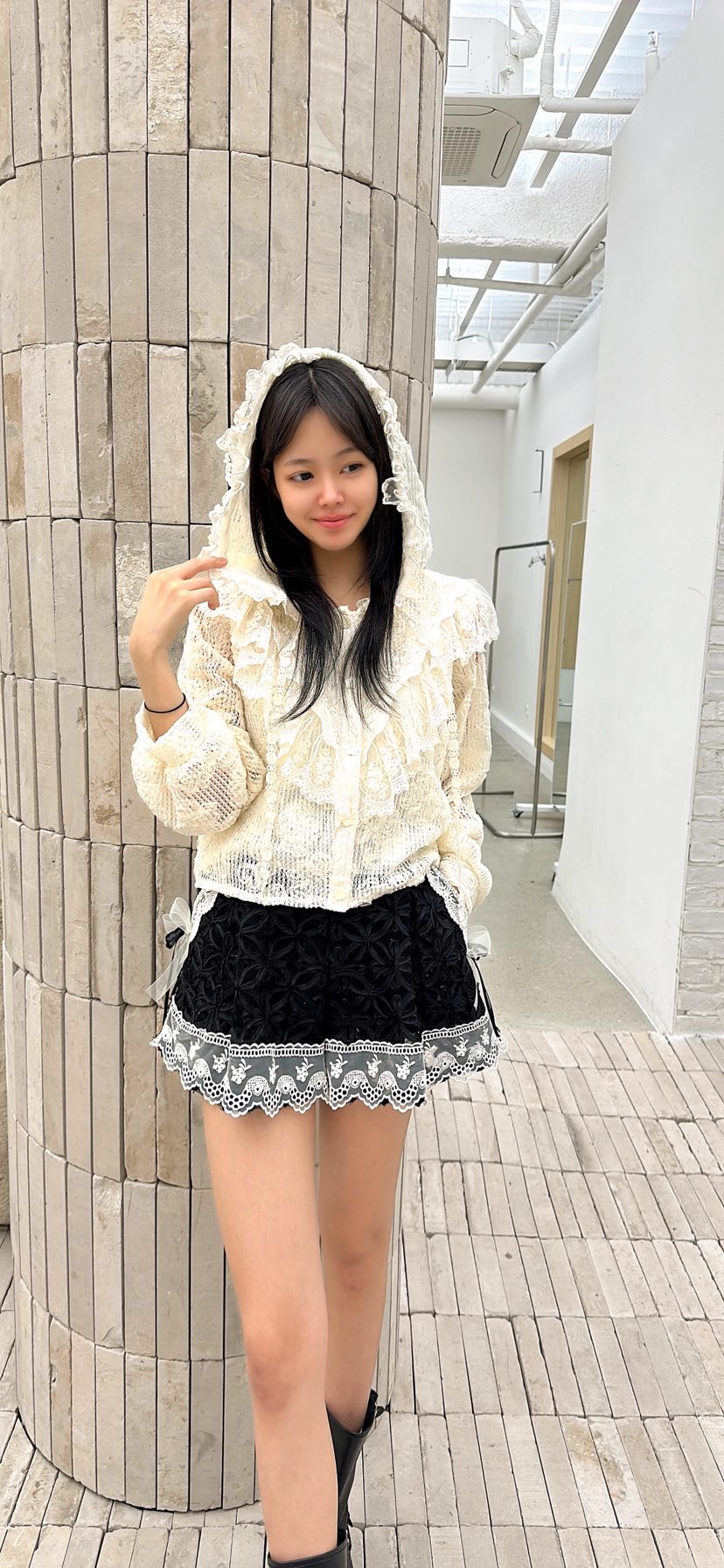 YARD韓國代購女裝新款推薦休閑26春夏熱賣人氣襯衫蕾絲衫YARD襯衫/蕾絲衫