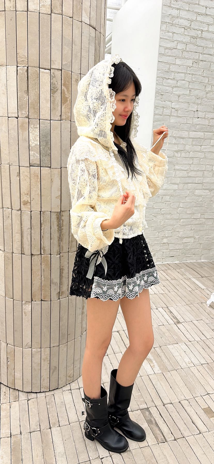 YARD韓國代購女裝新款推薦休閑26春夏熱賣人氣襯衫蕾絲衫YARD襯衫/蕾絲衫