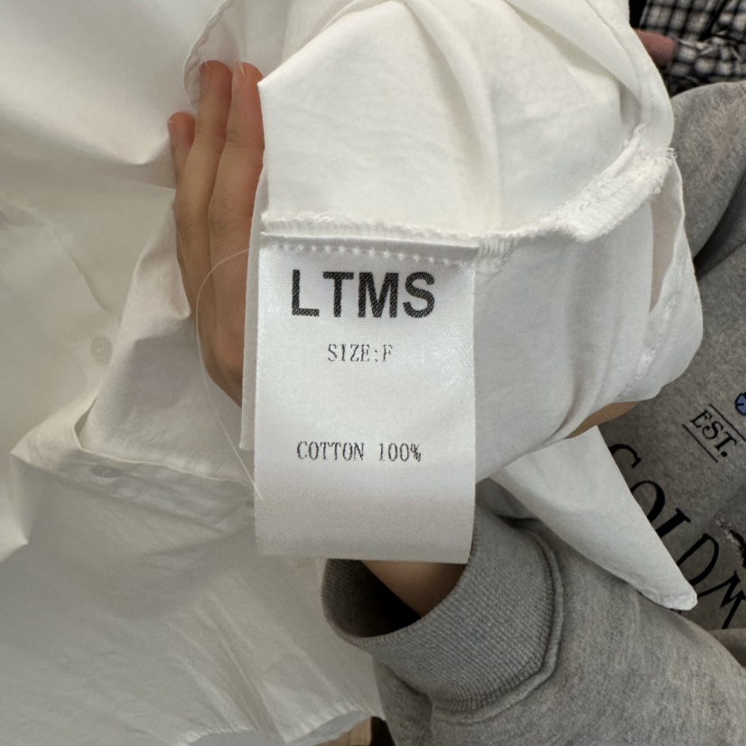 LTMS東大門直郵女裝新品推薦休閑真品26春夏熱賣襯衫蕾絲衫LTMS襯衫/蕾絲衫