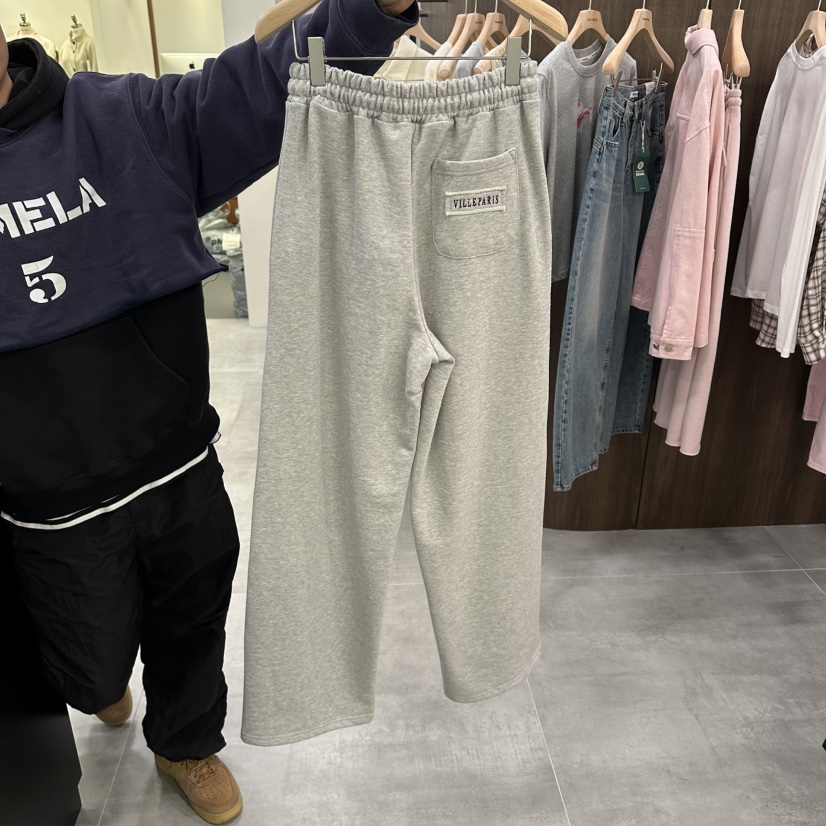 URBANSTORY/REMAKING韓國直郵女裝新款時尚人氣休閑褲繡花Remaking/URBANSTORY休閑褲