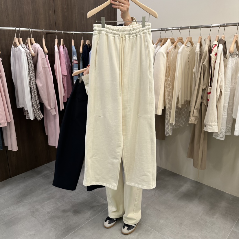 URBANSTORY/REMAKING韓國直郵女裝新款時尚人氣休閑褲繡花Remaking/URBANSTORY休閑褲圖色1