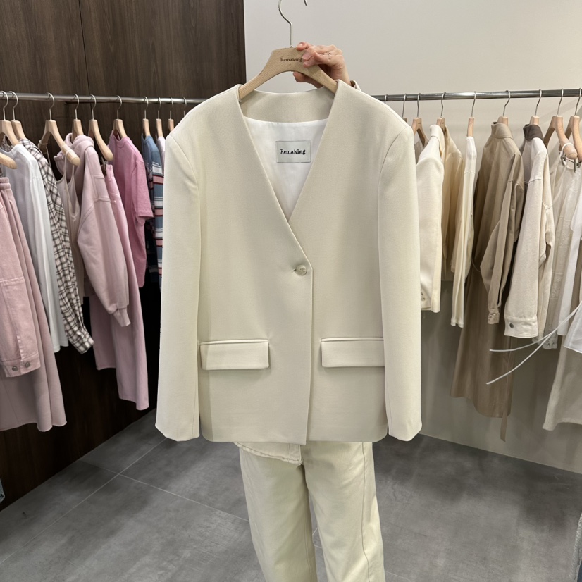 URBANSTORY/REMAKING東大門代購女裝新品休閑職業推薦夾克Remaking/URBANSTORY夾克圖色1