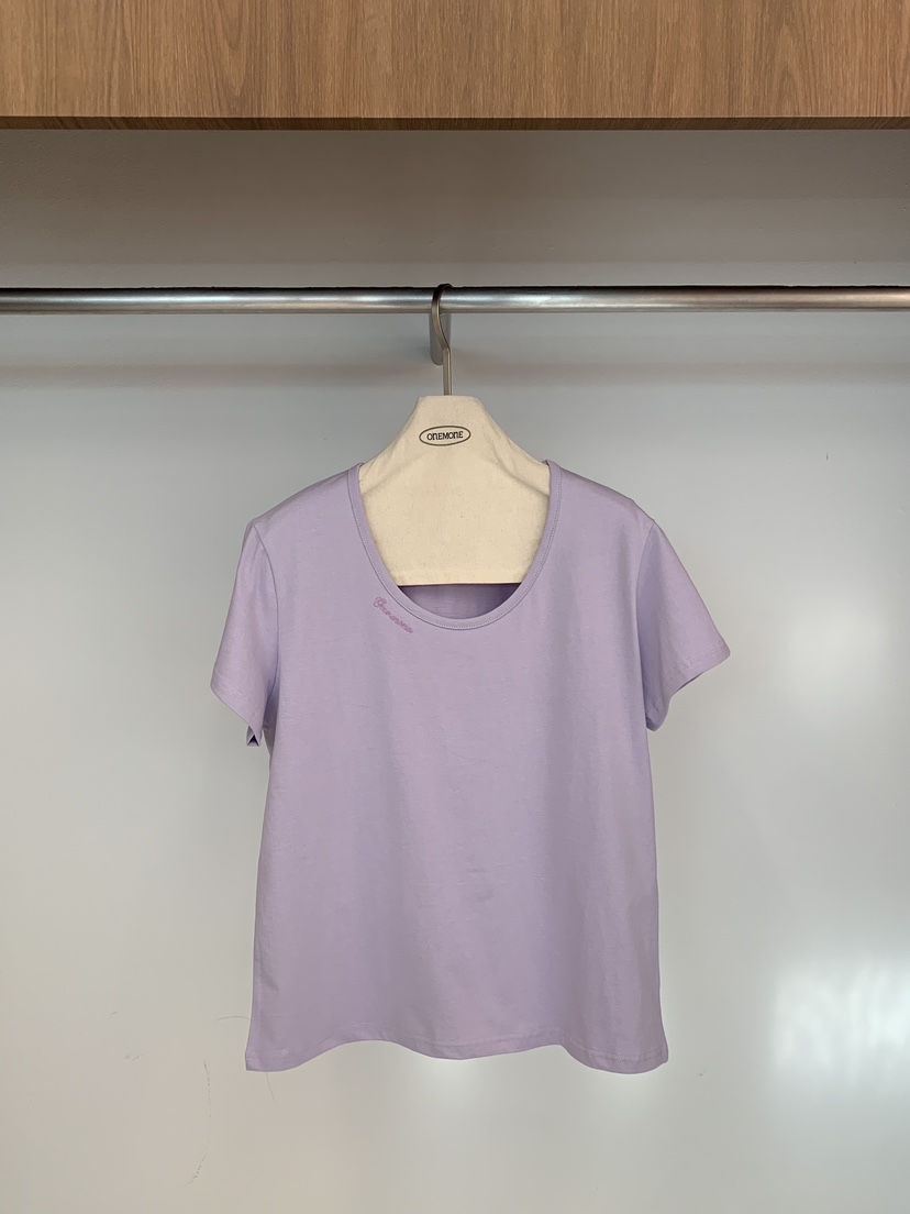 ONE MONE東大門代購女裝新款職業休閑推薦熱賣真品26春夏T恤ONE MONET恤圖色3