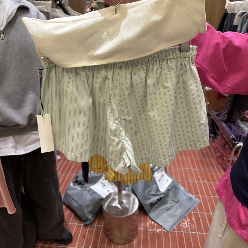 E/E/E東大門代購女士新品人氣26春夏熱賣時尚休閑推薦短褲E/E/E短褲