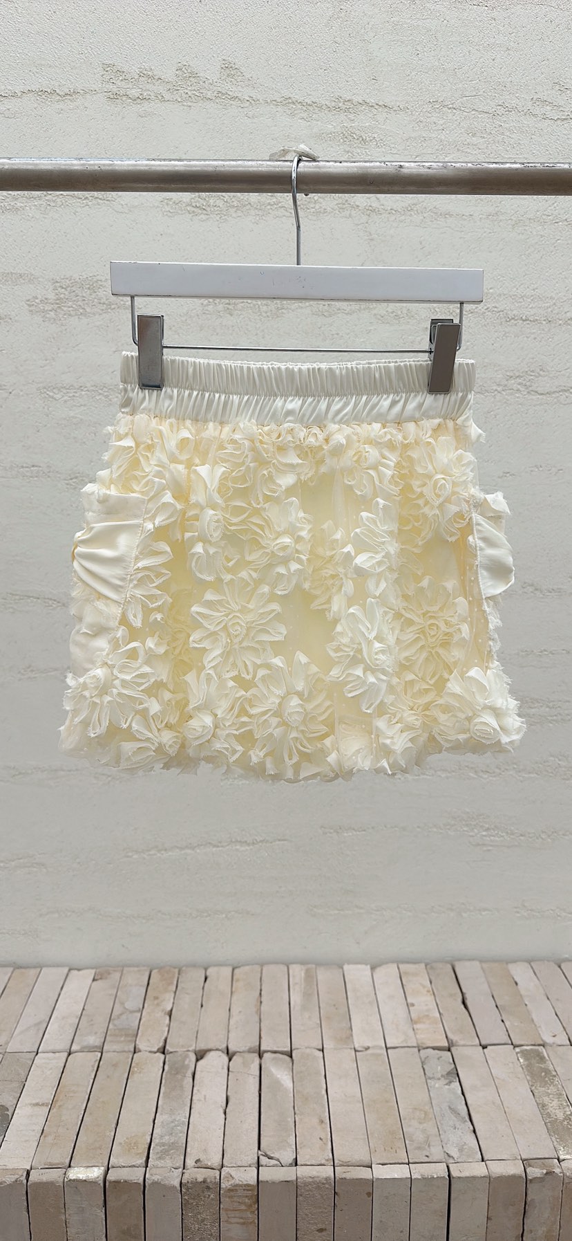 YARD東大門代購女士新款人氣26春夏半身裙中短裙口袋刺繡YARD半身裙/中短裙圖色1