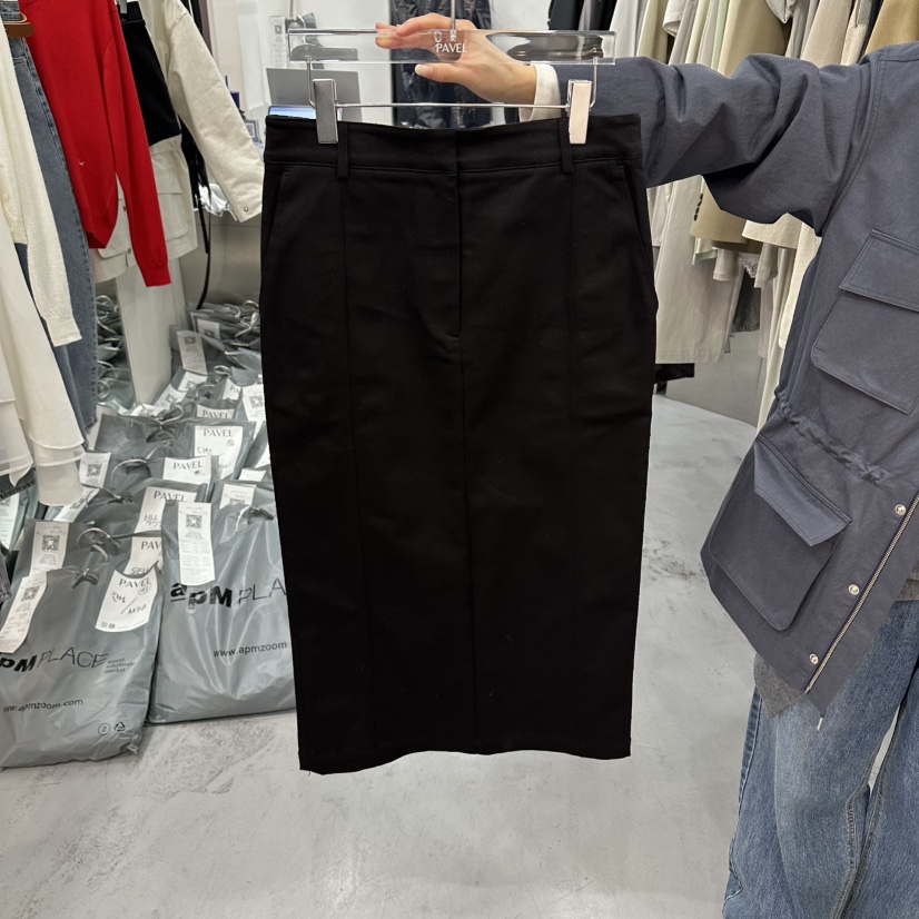 PAVEL韓國直郵女士新款推薦26春夏人氣熱賣半身裙中短裙棉質PAVEL半身裙/中短裙圖色2