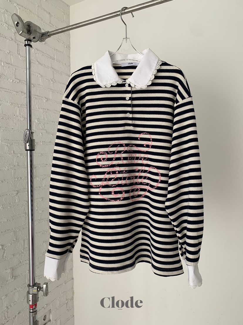 CLODE東大門實拍女裝新款人氣推薦26春夏職業熱賣長袖T恤CLODE長袖T恤圖色3