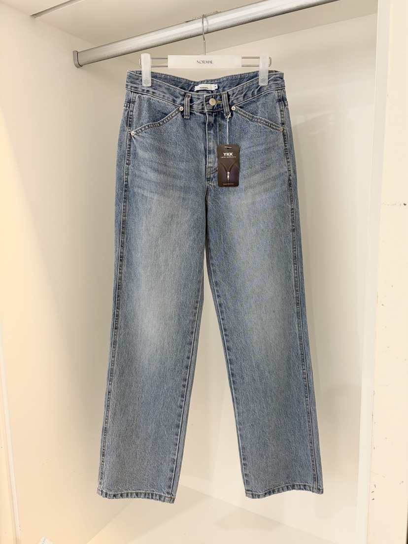 NORMAL東大門直郵女裝新款26春夏推薦人氣時尚休閑牛仔褲NORMAL牛仔褲圖色1