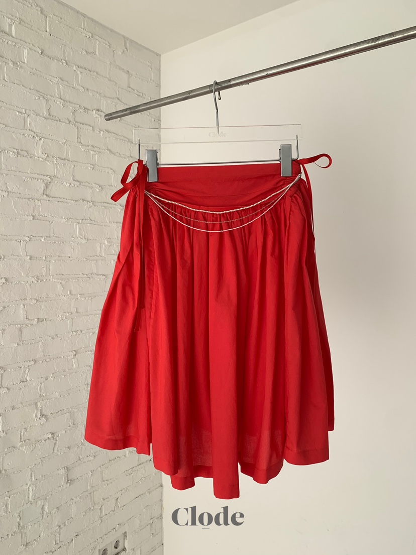 CLODE韓國代購女裝新款真品熱賣26春夏人氣休閑半身裙中短裙CLODE半身裙/中短裙圖色2